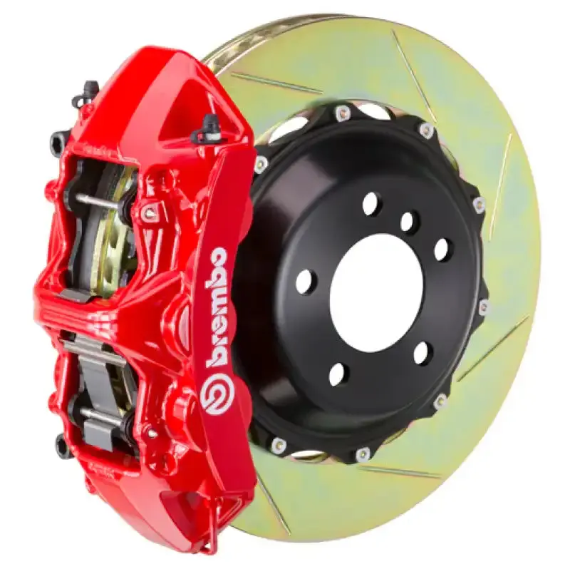 Brembo Gt Big Brake Kit – Front 6-Piston Calipers With Slotted 380X32Mm Two-Piece Rotors For Audi A4 (2017+) & A5 (2018+) 1