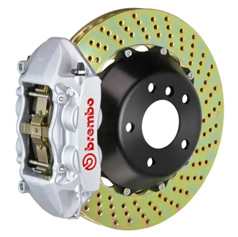 Brembo Gt Rear Big Brake Kit For 2023+ Z Rz34 – 4-Piston Calipers, 380X28Mm Drilled Two-Piece Rotors 1