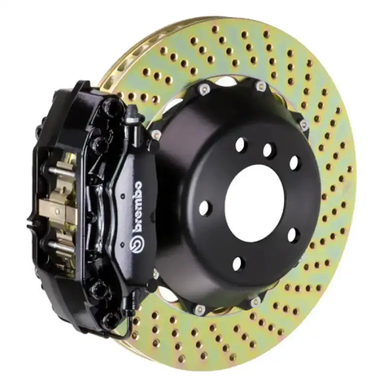 Brembo Gt Rear Brake Kit For 2012–2014 Bmw 328I M Sport – Drilled Rotors & Calipers 1