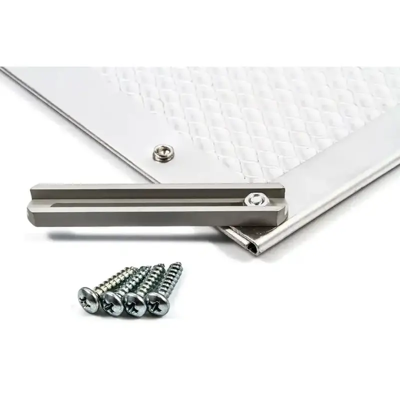 Camco 43980 Adjustable Screen Door Grille – Fits Standard Grills From 20" To 29" Wide 1
