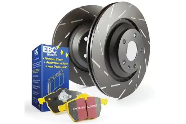 Ebc Brakes S9Kf1258 Slotted Brake Rotors – Precision-Grooved For Quiet Operation & Enhanced Cooling 1
