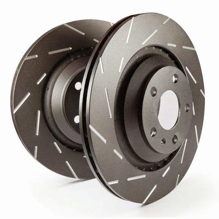 Ebc Usr739 Slotted Brake Rotors – Noise-Reducing Narrow Slot Design 1