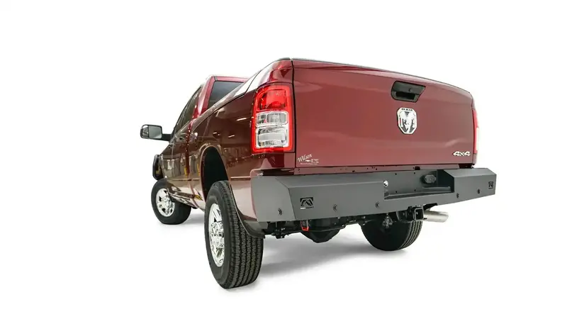 Fab Fours Dr19-Rt4450-1 Red Steel Rear Bumper – Heavy-Duty Bolt-On Replacement For Off-Road Trucks 1