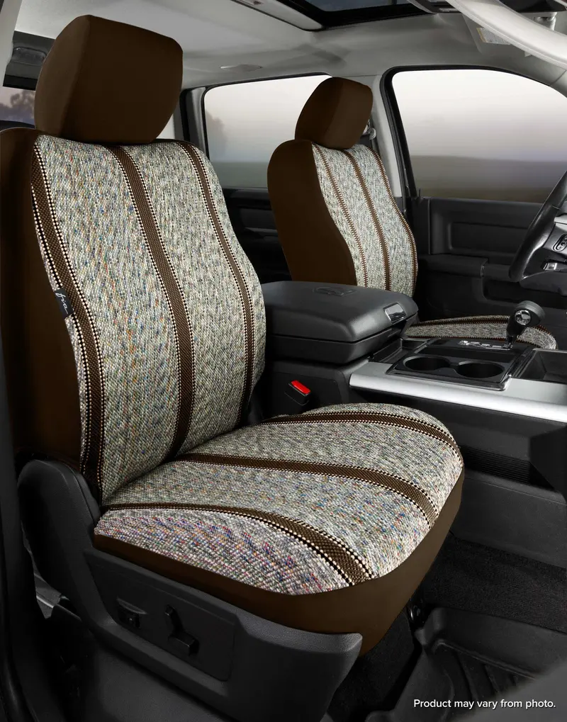 Fia Tr49-32 Brown Custom-Fit Front Seat Covers For Jeep Wrangler (Tr40 Series) 1