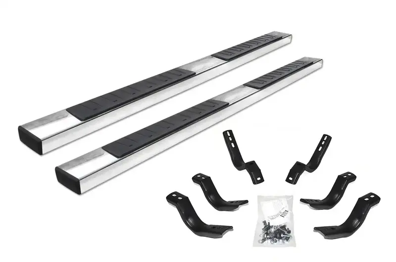 Go Rhino 6862404587Ps – Oem-Style Side Step With Six Wide Super-Grip Tread Pads 1
