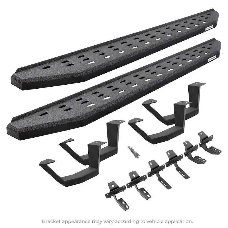 Go Rhino Rb20 Drop Step Running Boards With Mounting Brackets – Dual-Pair Kit 1