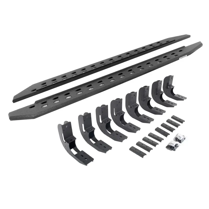 Go Rhino Rb20 Slim-Line Running Boards – Low-Profile Steel Side Steps With Mounting Hardware 1