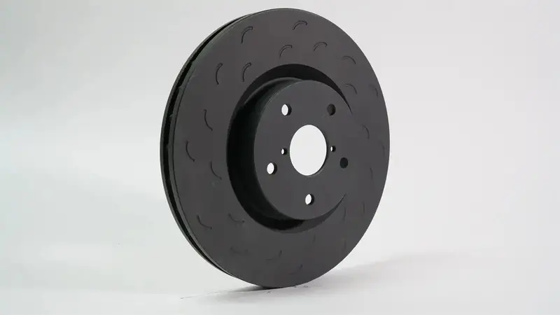 Hawk Performance Talon Street Brake Kit – Slotted Front Rotors & Hps Pads For Enhanced Street Stopping Power 1