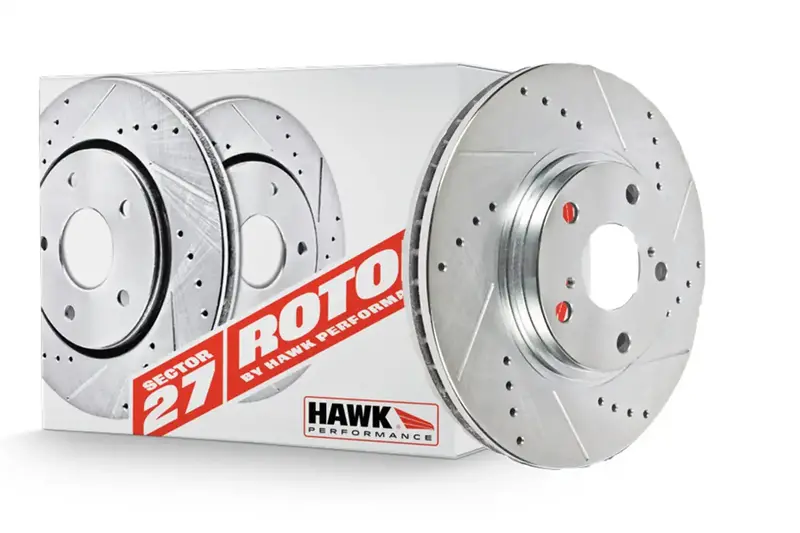 Hawk Sector 27 Rear Brake Rotors – Performance-Optimized, Limited-Stock Item (Hr4019) 1