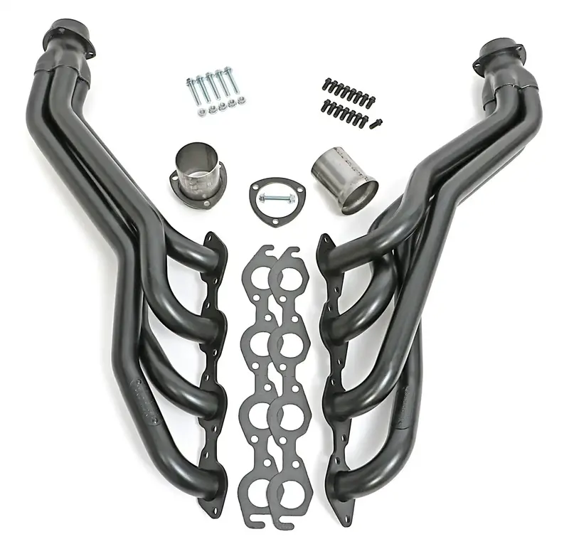 Hedman Hedders 69390 Full-Length Uncoated Header Set – 1-3/4" Tube Diameter, 3" Collector For Performance Exhaust 1