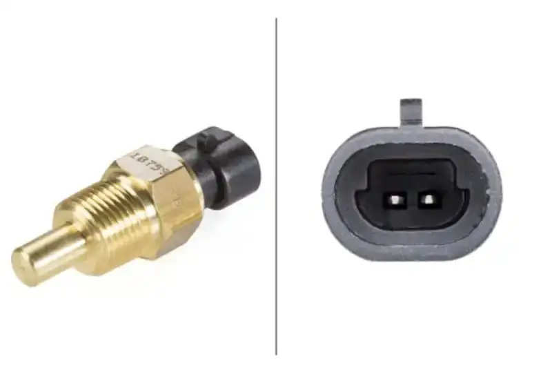 Hella 009107591 Engine Coolant Temperature Sensor – 3/8-18 Npt Thread For Opel, Daewoo, Lancia Ecus 1
