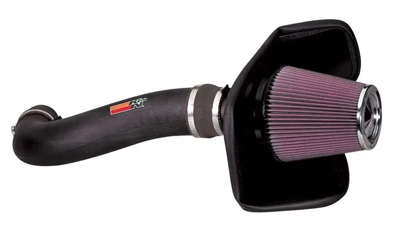 K&N 57-2538 Typhoon High-Flow Cold Air Intake System – Washable Reusable Filter 1
