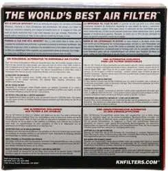 K&N Ya-8502 High-Flow Replacement Air Filter – Washable & Reusable 1