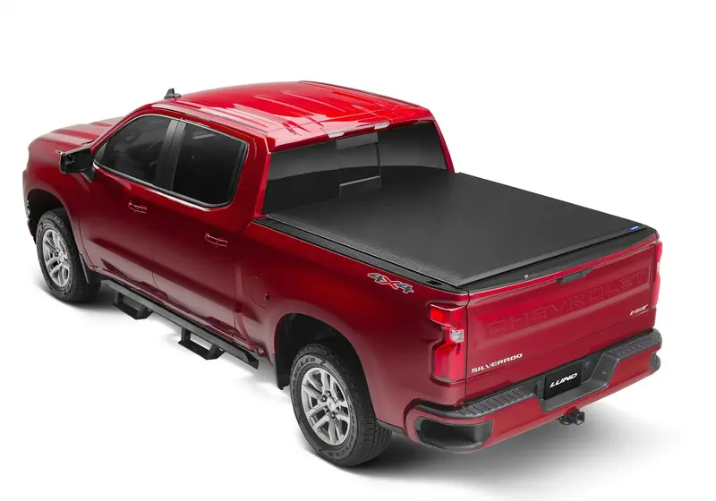 Lund Genesis Roll-Up Tonneau Cover – Black Leather-Texture (Excludes Carbon Pro Beds) 1