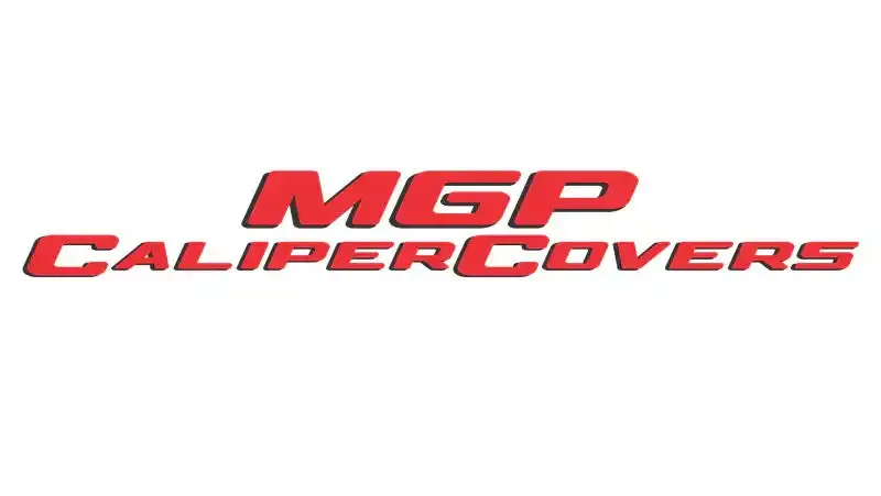 Mgp Engraved Brake Caliper Covers – Front And Rear Set For 2018 Honda Accord, Black Finish With Silver Accent 1