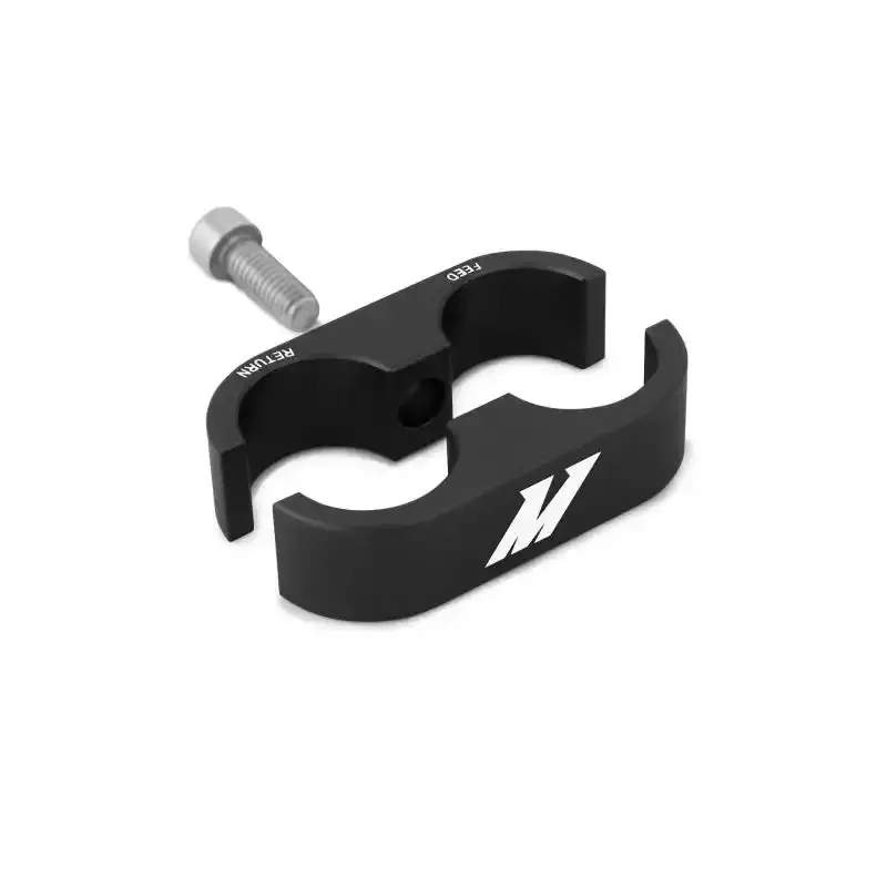 Mishimoto Mmsbh-Sep-10Bk Oil Line Bracket With Black Anodized Finish 1