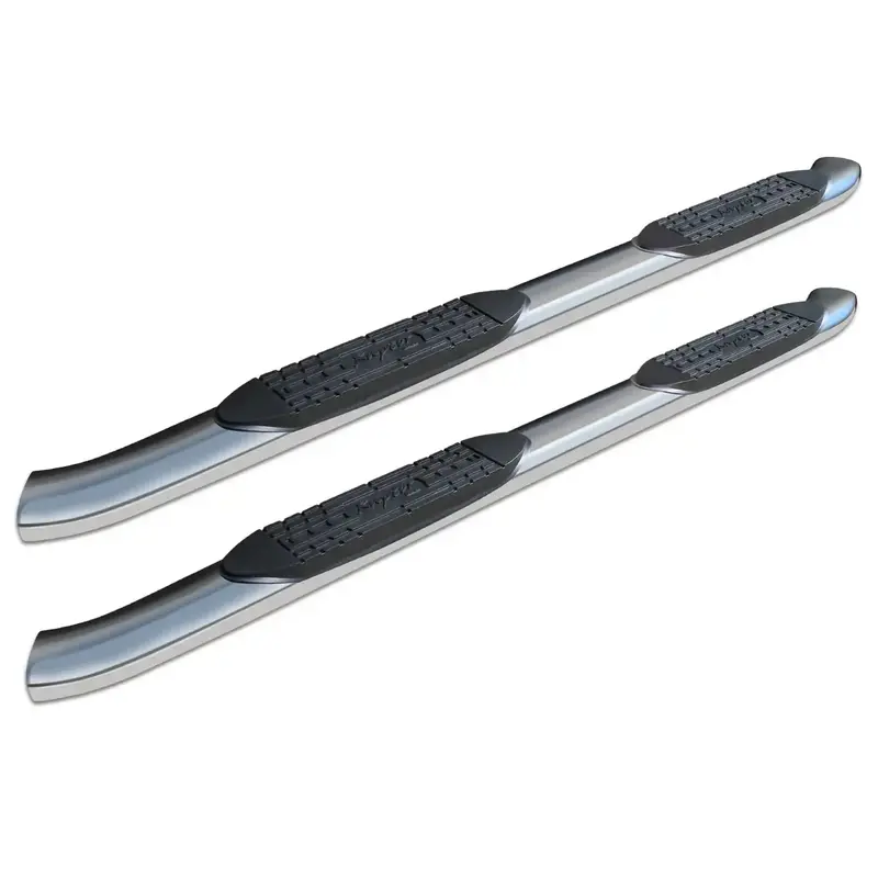 Raptor Series 1602-0291M Oval Side Steps – Polished Stainless Steel Running Boards For Dodge Ram Crew Cabs 1