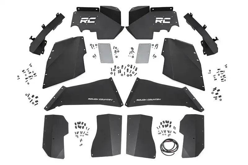 Rough Country 10511 Wheel Well Liner – Durable Protective Trim For Fender Wells 1