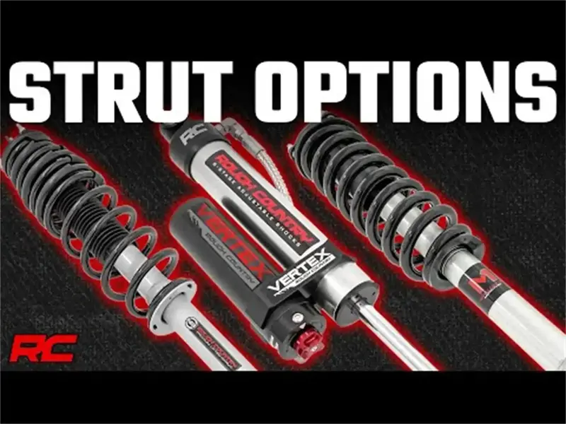 Rough Country 2-Inch Leveling Strut Kit (Model 501075) – Front-End Lift For Improved Stance & Clearance 1