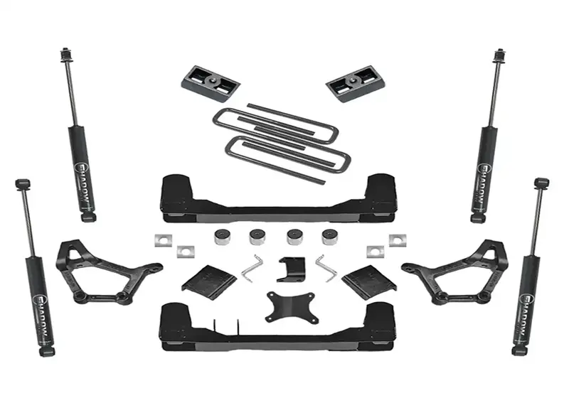 Superlift K362 4–5 Inch Lift Kit With Shocks For 1993–1996 Toyota T100 4Wd 1